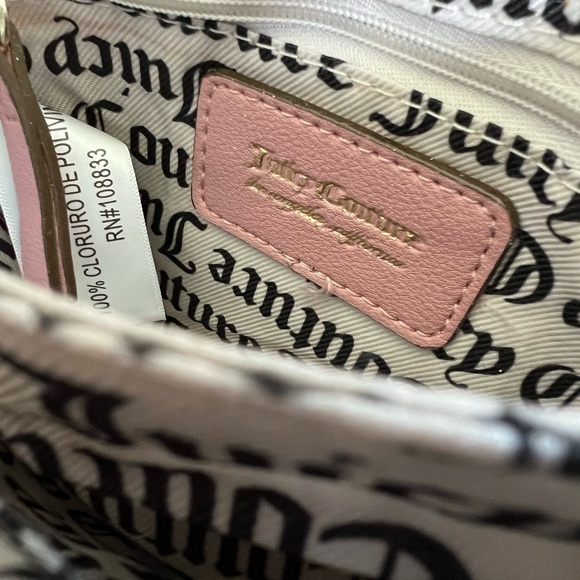 NWT JUICY COUTURE SMALL LOGO CROSSBODY BAG PURSE - Picture 6 of 9